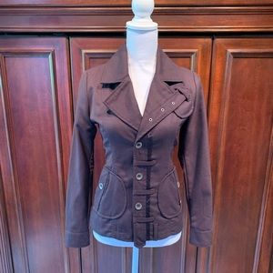 Diesel Moto Jacket in Eggplant Size XXS (Fits like an XS)